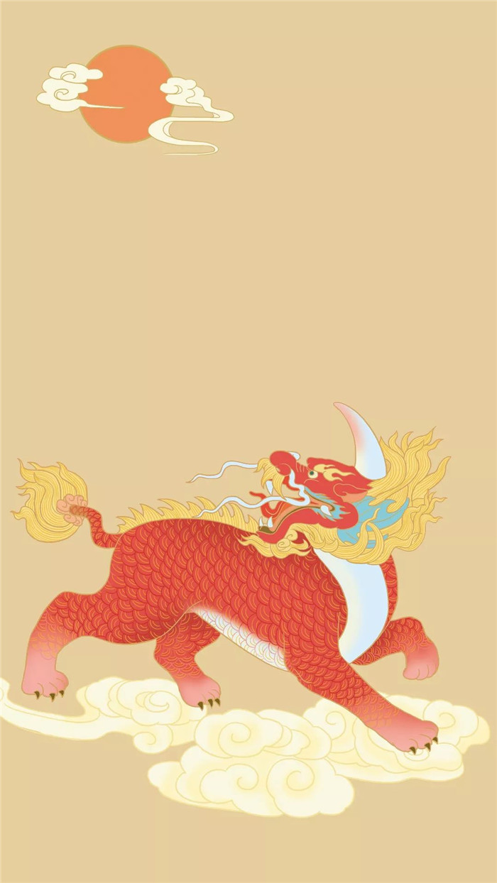仙气十足，来自故宫的神兽系列壁纸