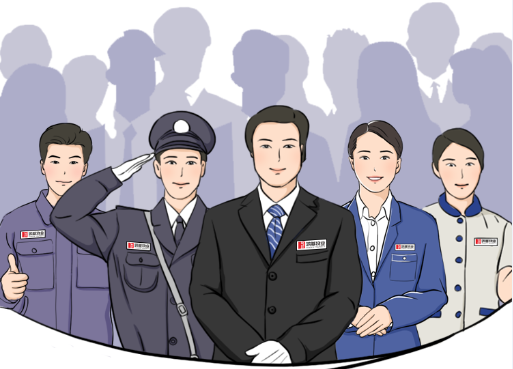 鸿基图鉴 | 教你一眼识别物业人